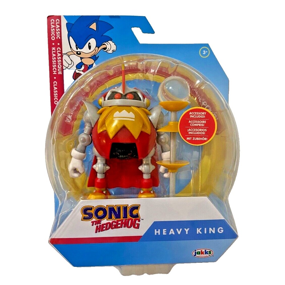 HEAVY KING 4"‎ Sonic The Hedgehog Figure with Sceptre